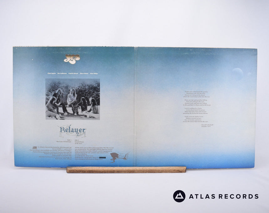Yes - Relayer - Gatefold LP Vinyl Record - VG+/VG+