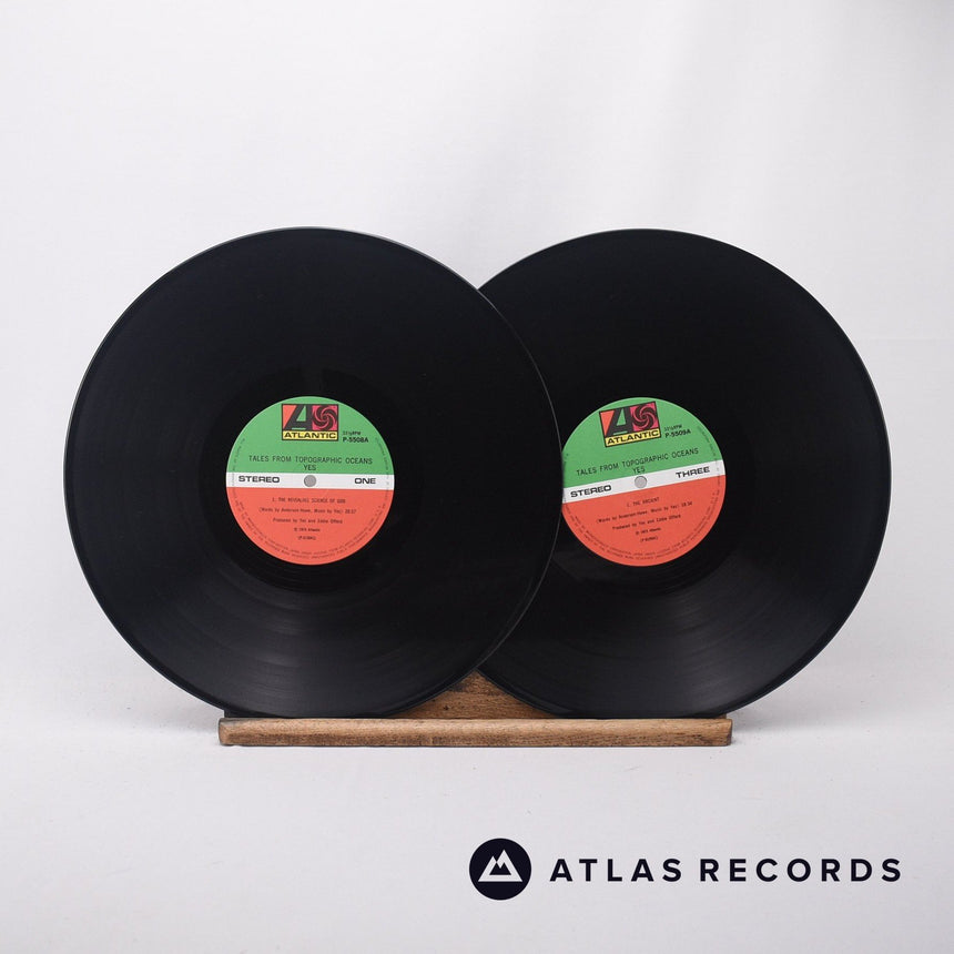 Yes - Tales From Topographic Oceans = 海洋地形学の物語 - Insert Obi 2 x LP Vinyl Record
