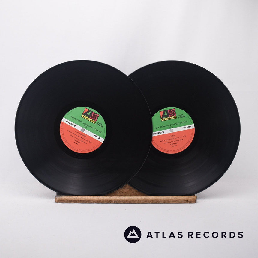 Yes - Tales From Topographic Oceans = 海洋地形学の物語 - Insert Obi 2 x LP Vinyl Record