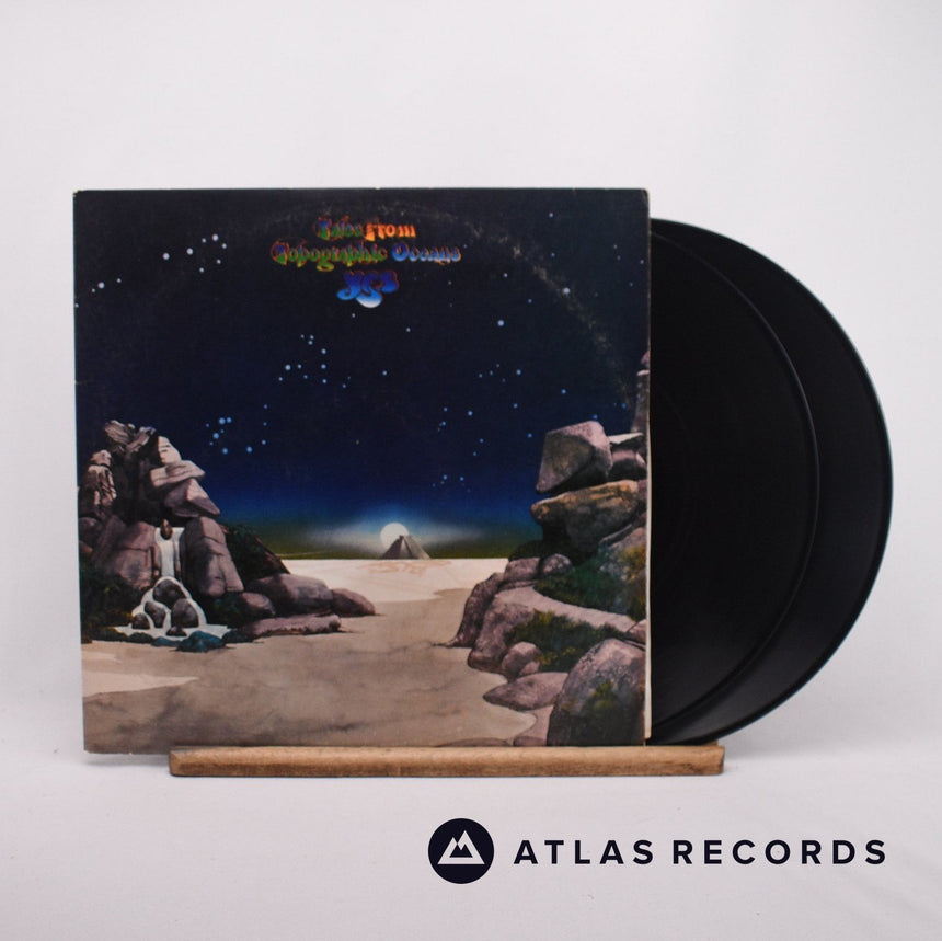 Yes Tales From Topographic Oceans 2 x LP Vinyl Record - Front Cover & Record