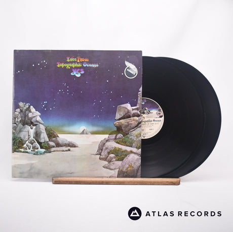 Yes Tales From Topographic Oceans Double LP Vinyl Record - Front Cover & Record