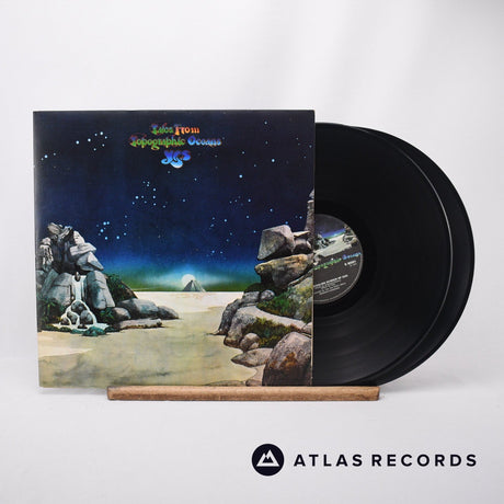 Yes Tales From Topographic Oceans 2 x LP Vinyl Record - Front Cover & Record
