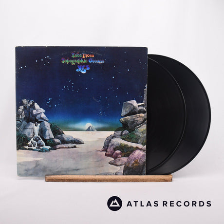 Yes Tales From Topographic Oceans 2 x LP Vinyl Record - Front Cover & Record