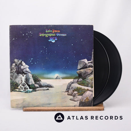 Yes Tales From Topographic Oceans 2 x LP Vinyl Record - Front Cover & Record