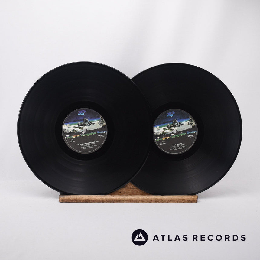 Yes - Tales From Topographic Oceans - A2 B1 2 x LP Vinyl Record - EX/VG+