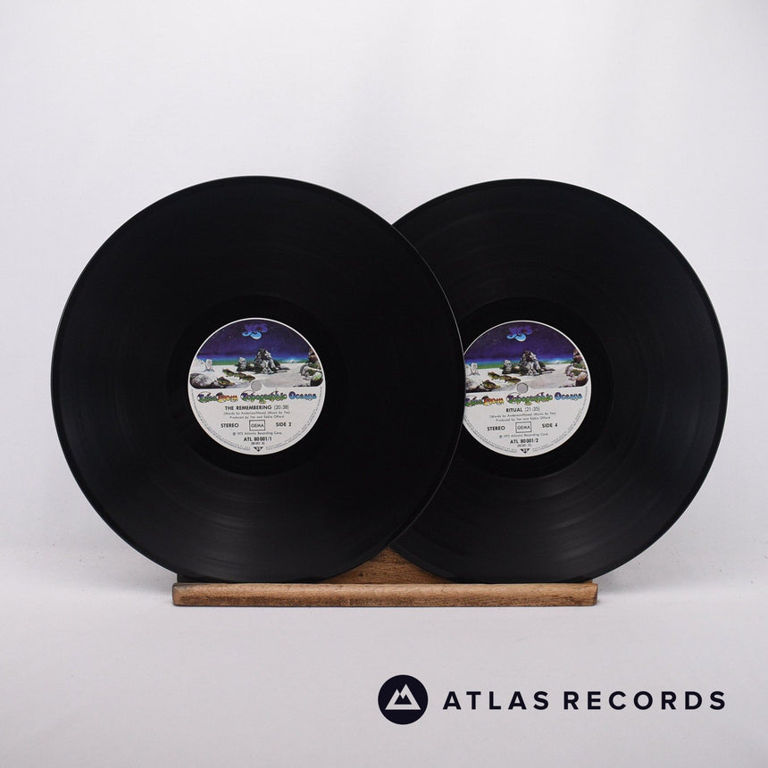 Yes - Tales From Topographic Oceans - A1 B1 2 x LP Vinyl Record - EX/EX