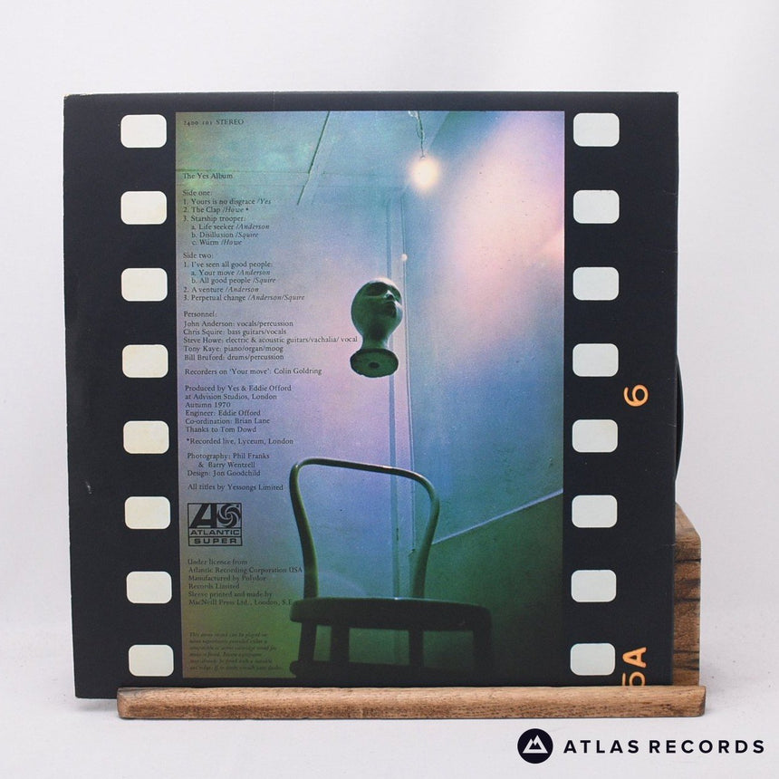 Yes - The Yes Album - Gatefold A//1 B//1 LP Vinyl Record - EX/VG+