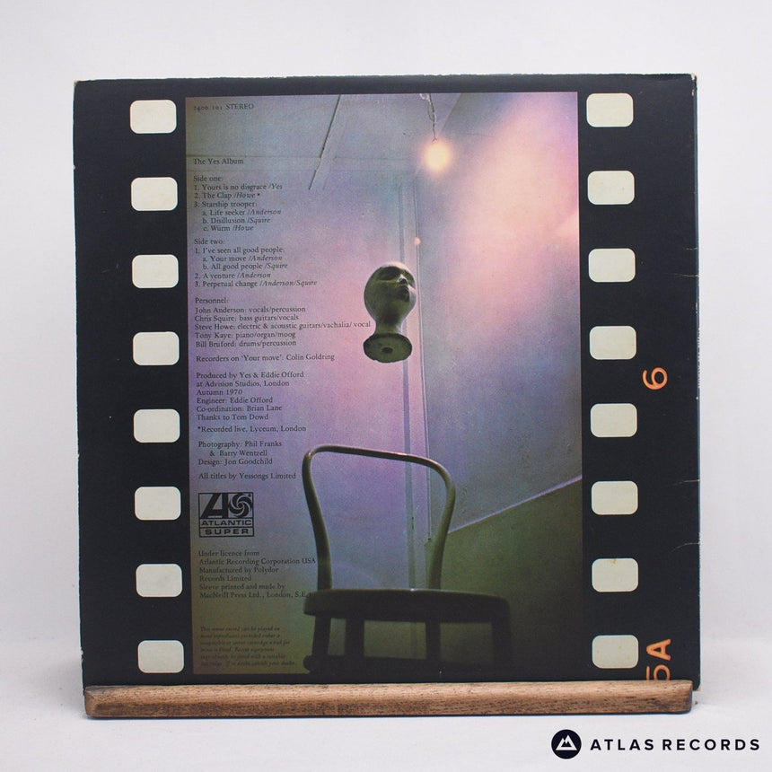 Yes - The Yes Album - Gatefold A//1 B//1 LP Vinyl Record - EX/EX