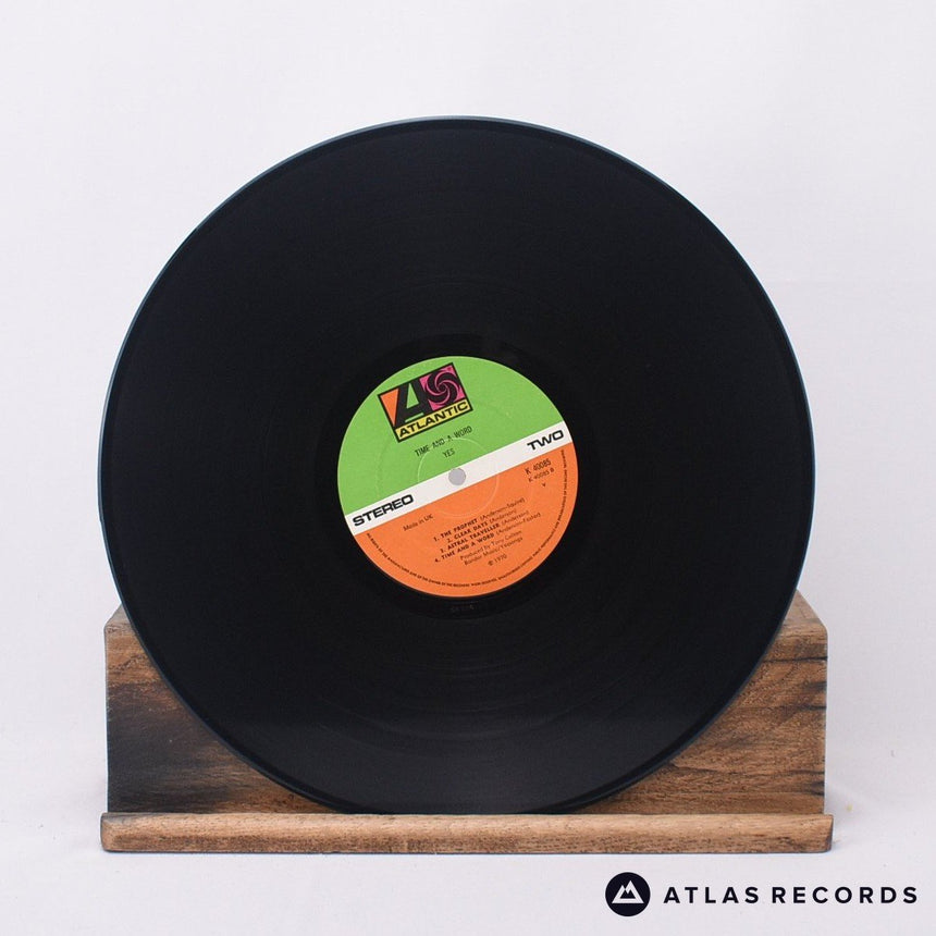 Yes - Time And A Word - Lyric Sheet Reissue LP Vinyl Record - EX/EX