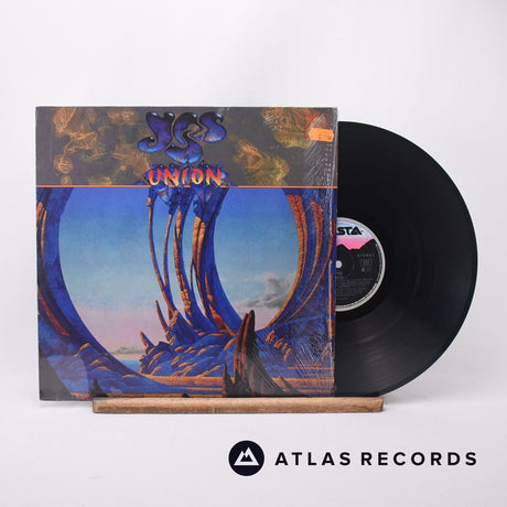 Yes Union LP Vinyl Record - Front Cover & Record