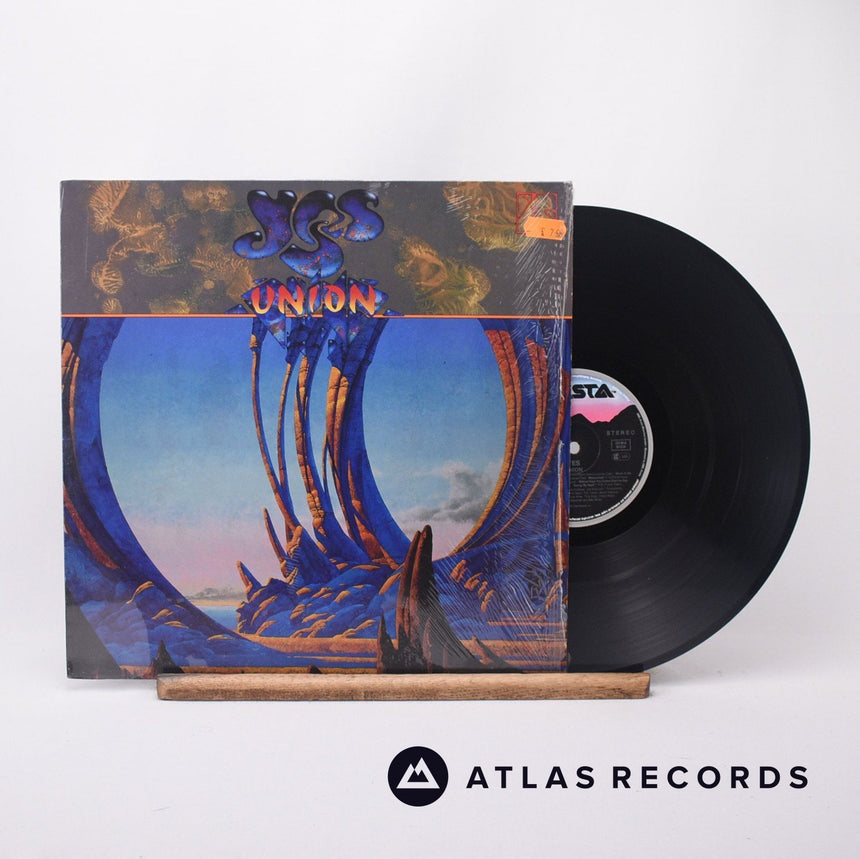 Yes Union LP Vinyl Record - Front Cover & Record