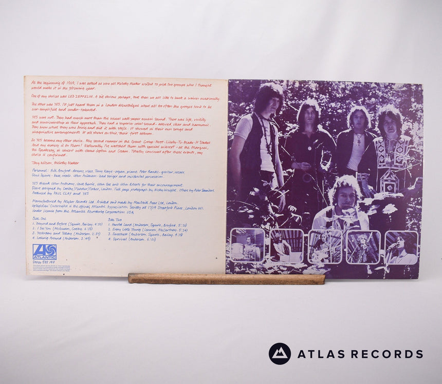 Yes - Yes - Lyric Sheet Repress Gatefold A//1 B//1 LP Vinyl Record - VG+/EX