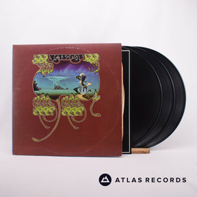 Yes Yessongs 3 x LP Vinyl Record - Front Cover & Record