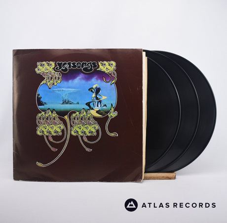 Yes Yessongs 3 x LP Vinyl Record - Front Cover & Record