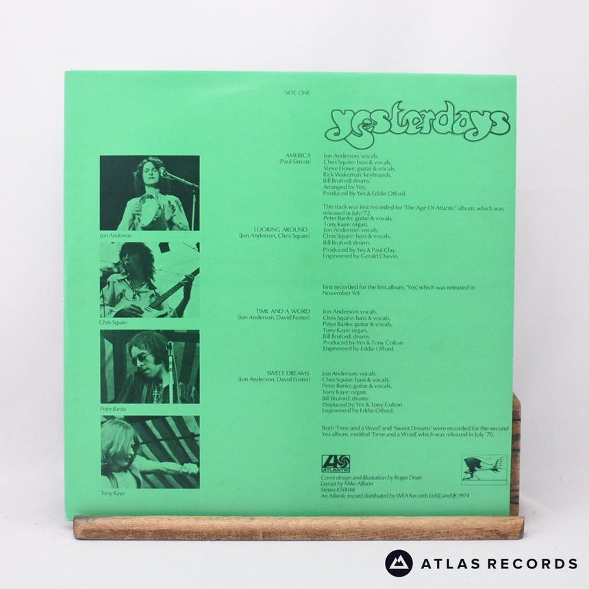 Yes - Yesterdays - Porky LP Vinyl Record - EX/EX