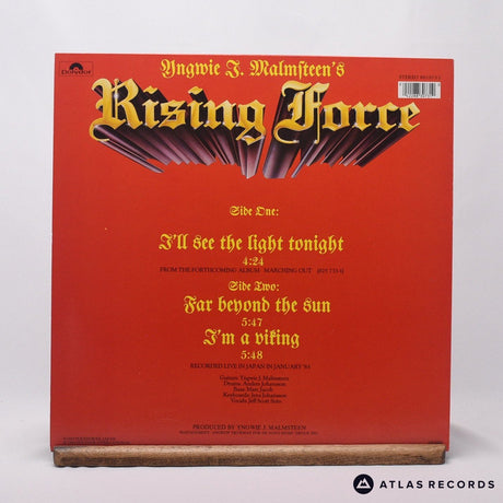 Yngwie J. Malmsteen's Rising Force - Studio - 12" Vinyl Record - NM/EX