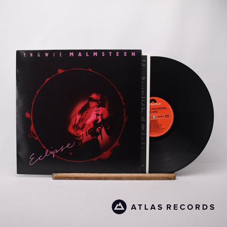 Yngwie Malmsteen Eclipse LP Vinyl Record - Front Cover & Record