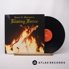 Yngwie Malmsteen Rising Force LP Vinyl Record - Front Cover & Record