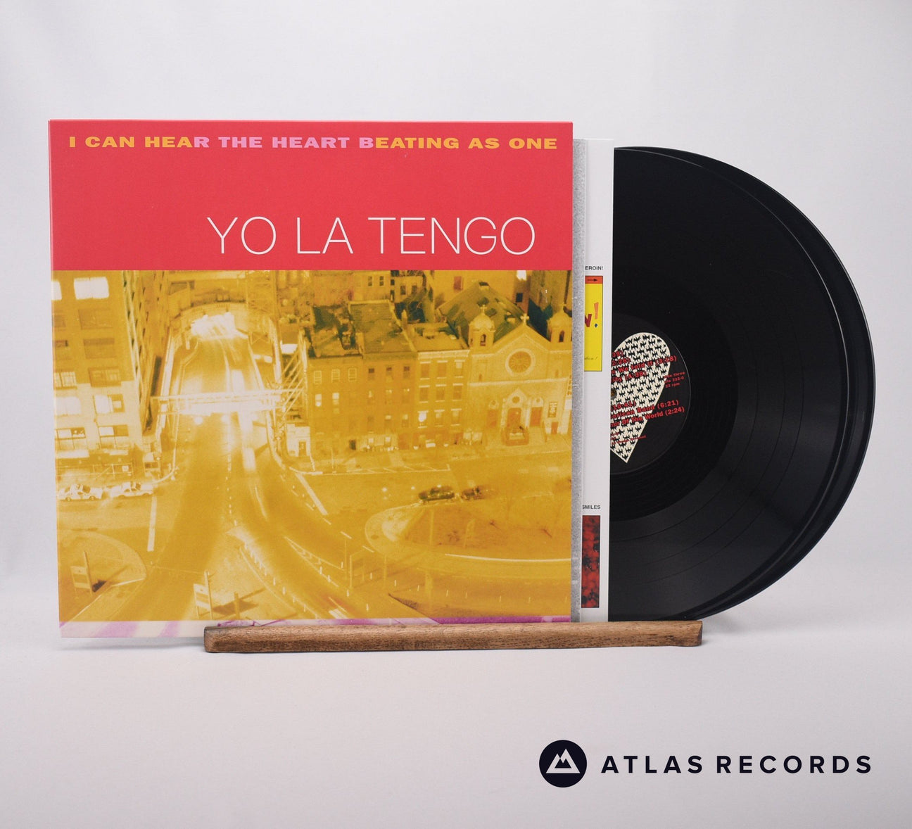 Yo La Tengo I Can Hear The Heart Beating As One Double LP Vinyl Record - Front Cover & Record