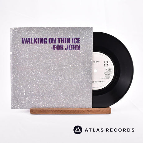 Yoko Ono Walking On Thin Ice 7" Vinyl Record - Front Cover & Record