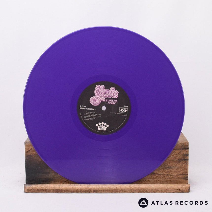 Yola - Stand For Myself - Purple Opaque Lyric Sheet LP Vinyl Record - EX/NM