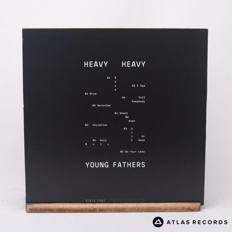 Young Fathers - Heavy Heavy - Rose Pink Poster LP Vinyl Record - EX/NM