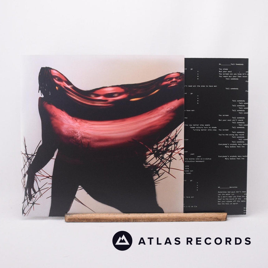 Young Fathers - Heavy Heavy - Rose Pink Poster LP Vinyl Record - EX/NM