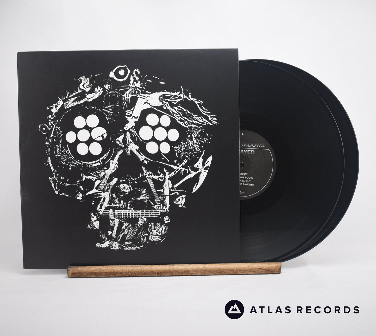 Young Widows Decayed: Ten Years Of Cities, Wounds, Lightness, And Pain Double LP Vinyl Record - Front Cover & Record