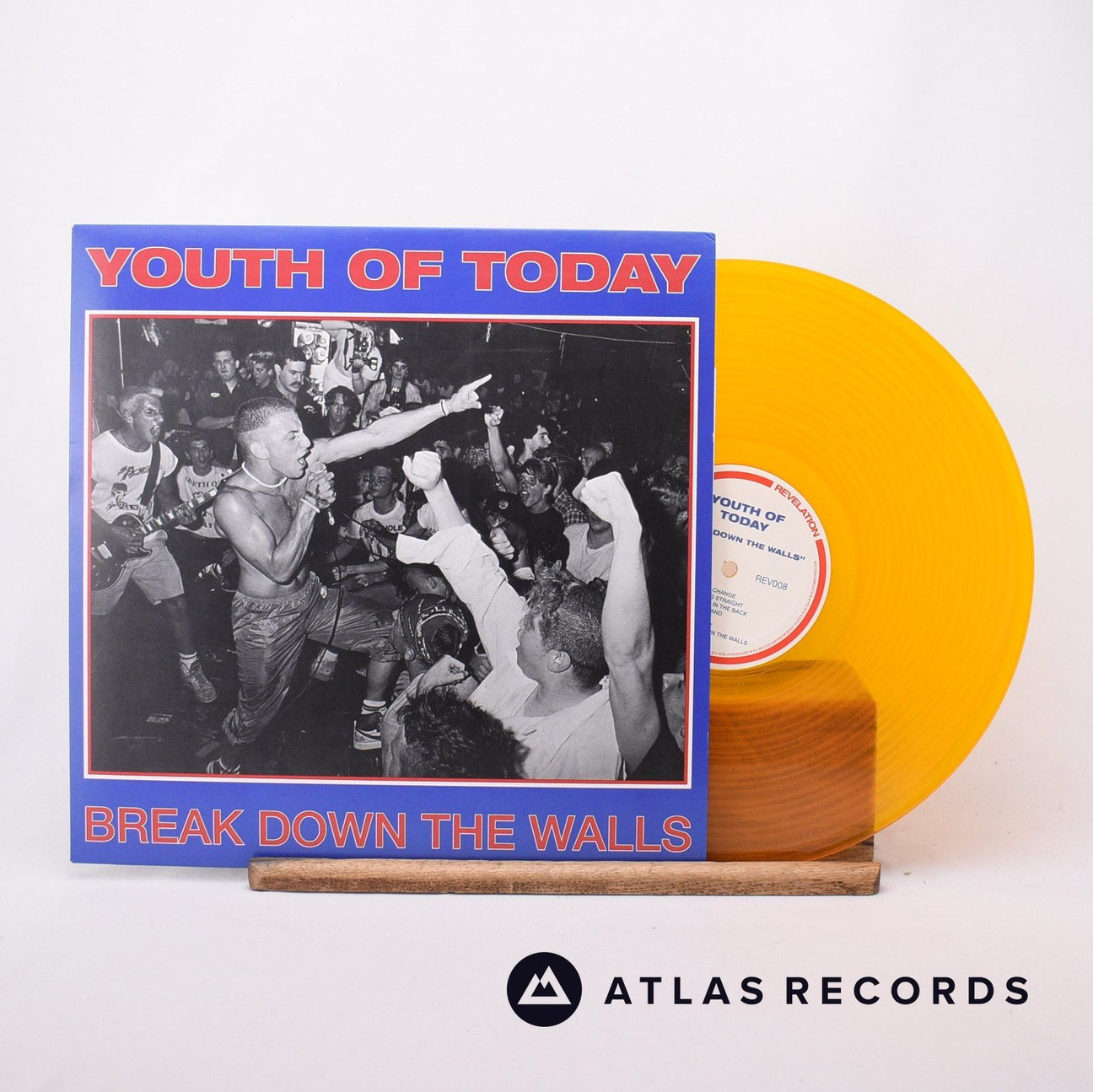 Youth Of Today Break Down The Walls LP Vinyl Record - Front Cover & Record
