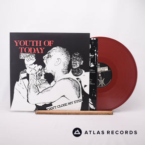 Youth Of Today Can't Close My Eyes LP Vinyl Record - Front Cover & Record