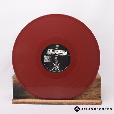 Youth Of Today - Can't Close My Eyes - Oxblood Lyric Sheet LP Vinyl Record