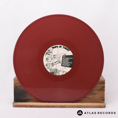 Youth Of Today - Can't Close My Eyes - Oxblood Lyric Sheet LP Vinyl Record