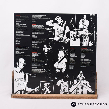 Youth Of Today - Can't Close My Eyes - Oxblood Lyric Sheet LP Vinyl Record