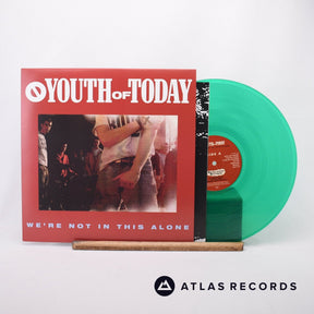 Youth Of Today We're Not In This Alone LP Vinyl Record - Front Cover & Record