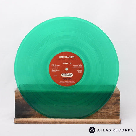 Youth Of Today - We're Not In This Alone - Green Translucent LP Vinyl Record