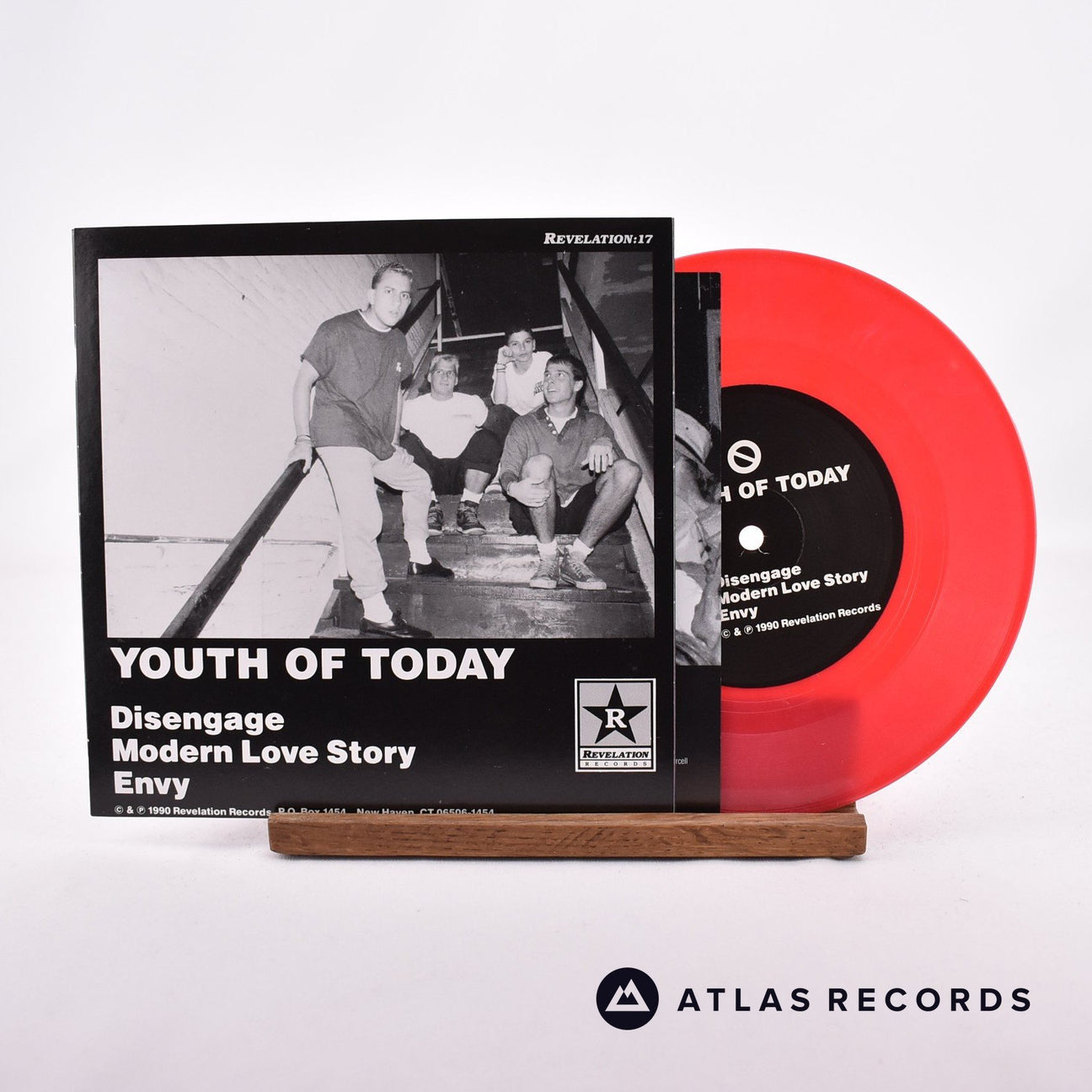 Youth Of Today Youth Of Today 7" Vinyl Record - Front Cover & Record