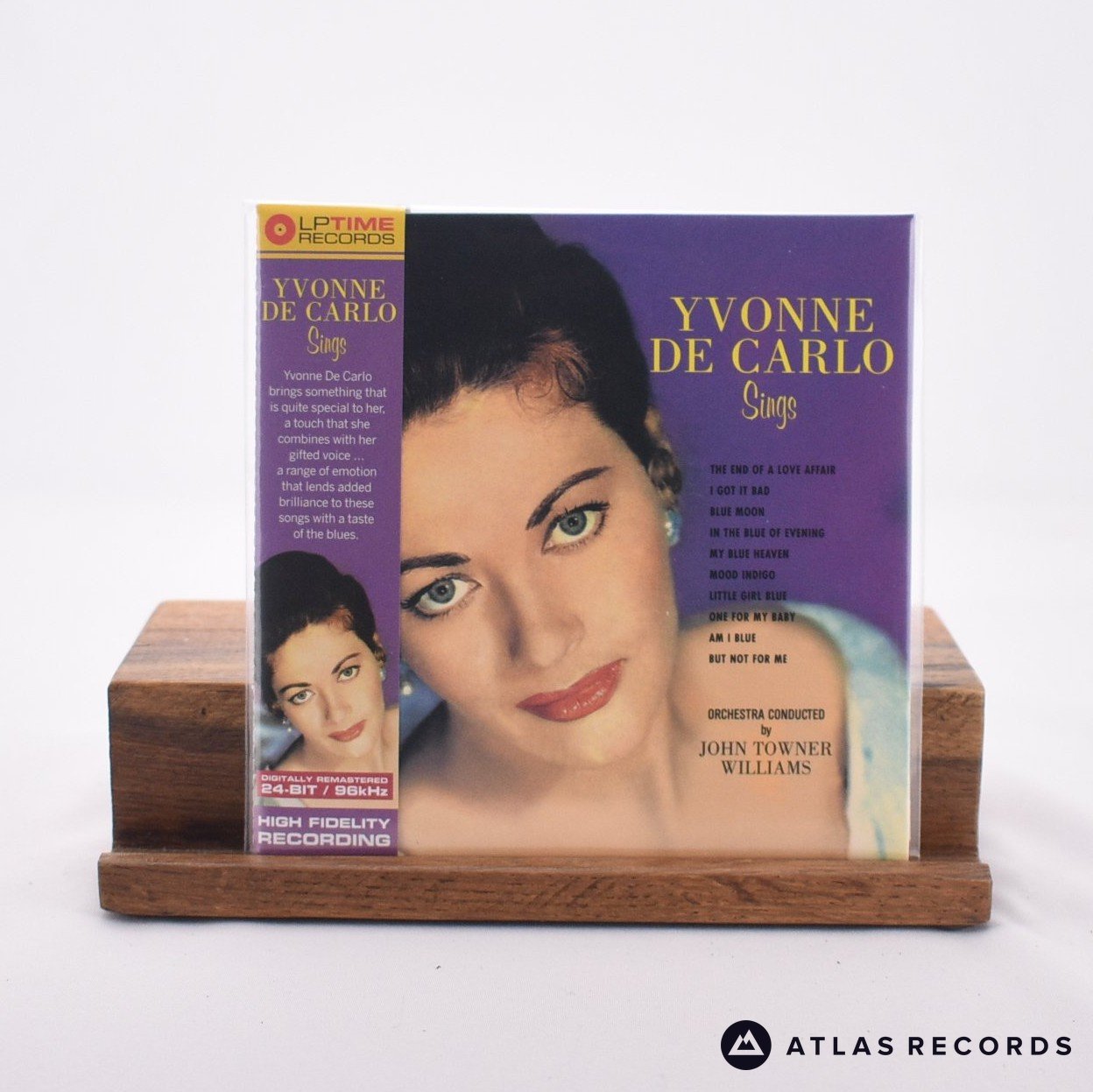 Yvonne De Carlo Yvonne De Carlo Sings CD Vinyl Record - Front Cover & Record