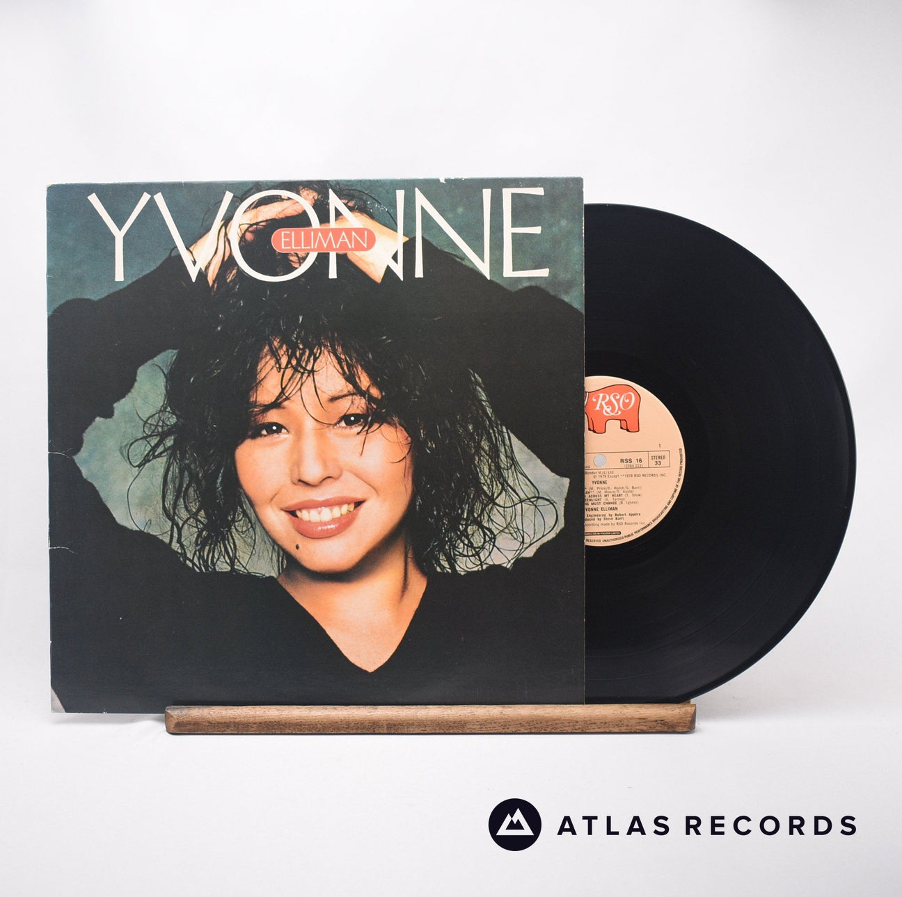 Yvonne Elliman Yvonne LP Vinyl Record - Front Cover & Record