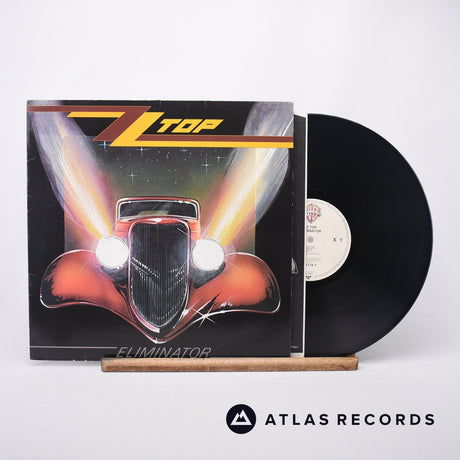 ZZ Top Eliminator LP Vinyl Record - Front Cover & Record