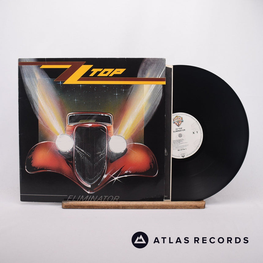 ZZ Top Eliminator LP Vinyl Record - Front Cover & Record