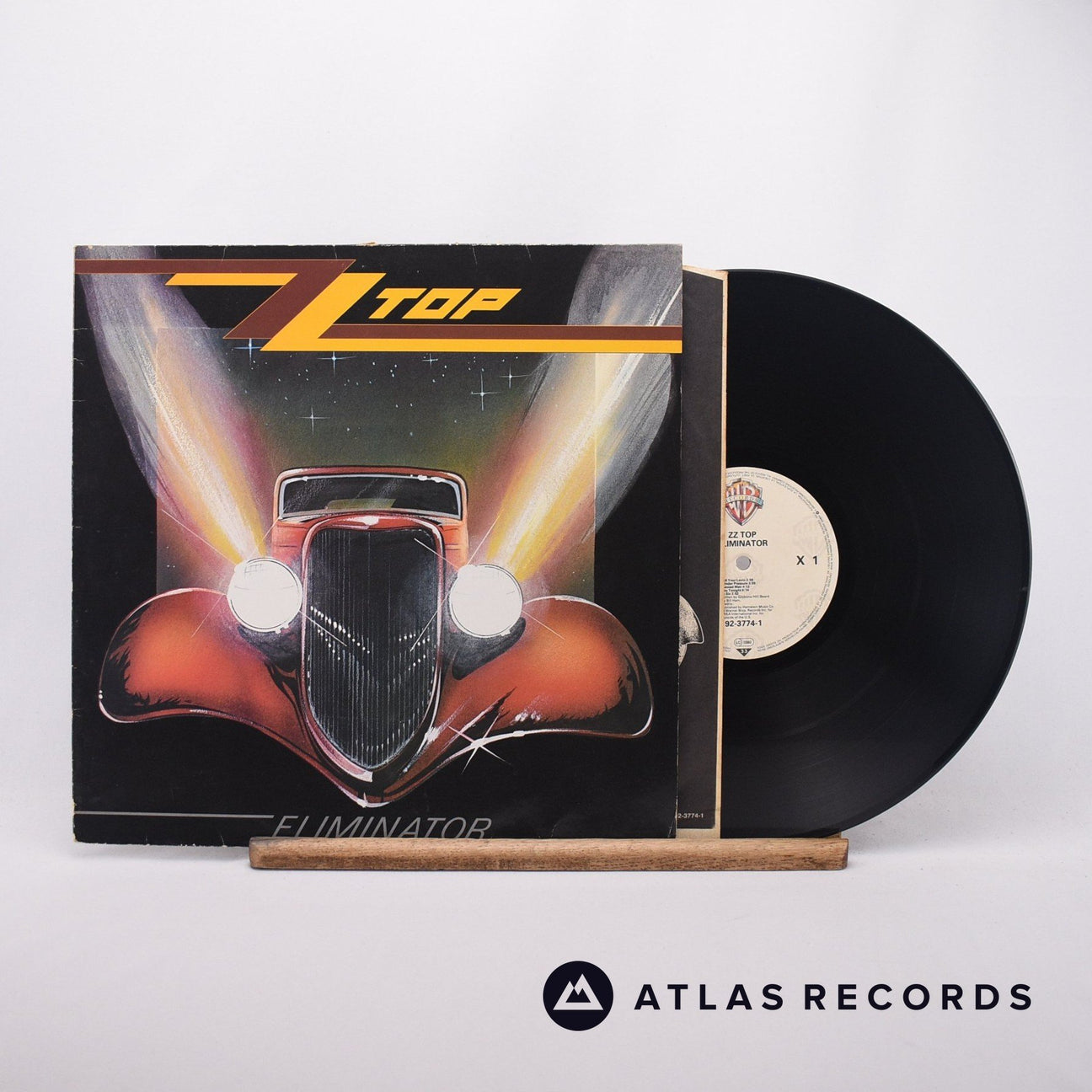 ZZ Top Eliminator LP Vinyl Record - Front Cover & Record
