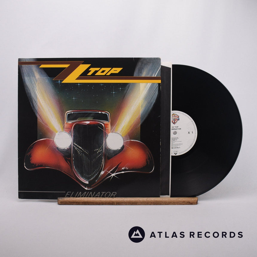 ZZ Top Eliminator LP Vinyl Record - Front Cover & Record