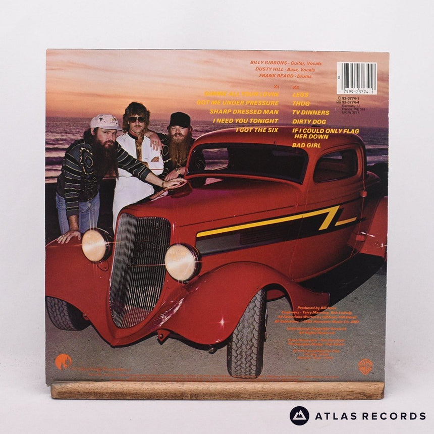 ZZ Top - Eliminator - LP Vinyl Record - VG+/EX
