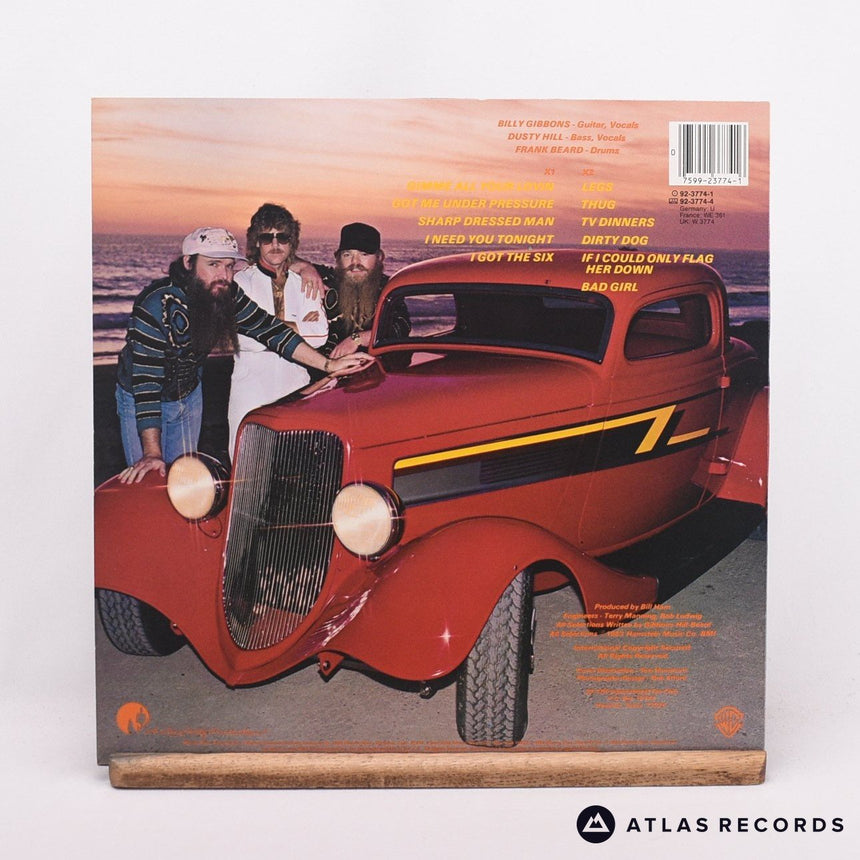 ZZ Top - Eliminator - LP Vinyl Record - EX/EX
