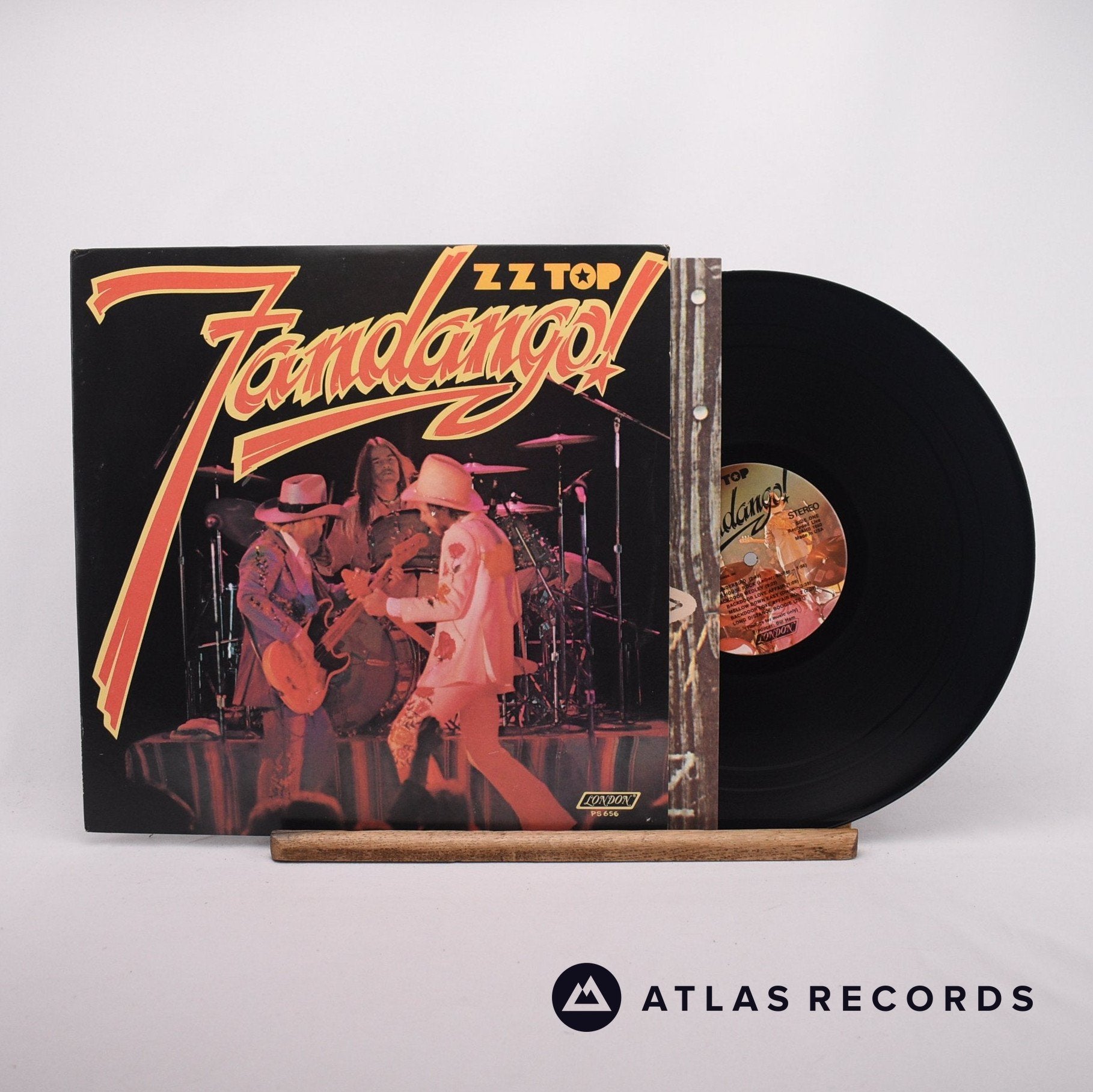 ZZ Top Fandango! LP Vinyl Record EX/EX – Atlas Records