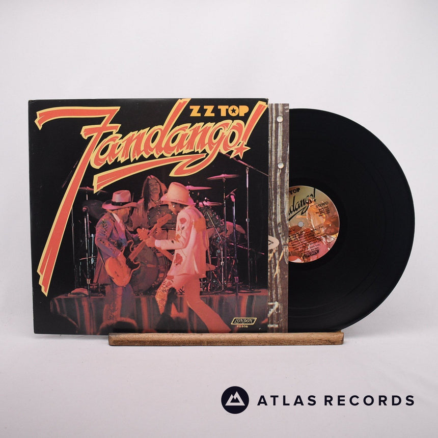 ZZ Top Fandango! LP Vinyl Record - Front Cover & Record