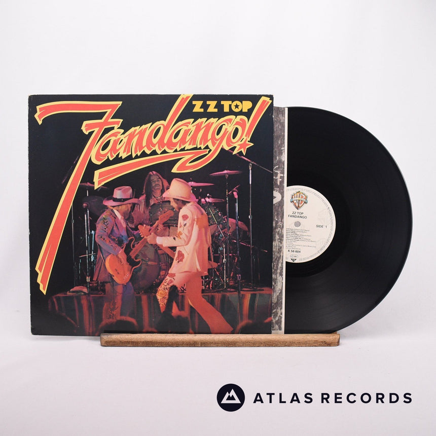 ZZ Top Fandango! LP Vinyl Record - Front Cover & Record