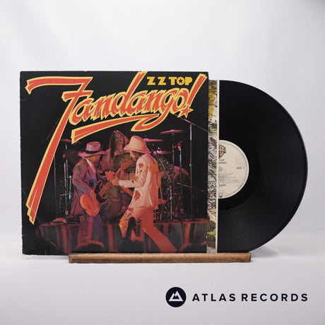 ZZ Top Fandango! LP Vinyl Record - Front Cover & Record