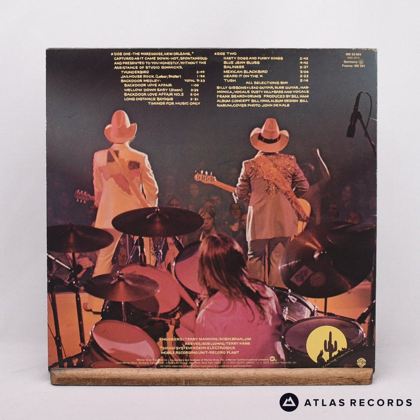 ZZ Top - Fandango! - Reissue LP Vinyl Record - VG+/EX