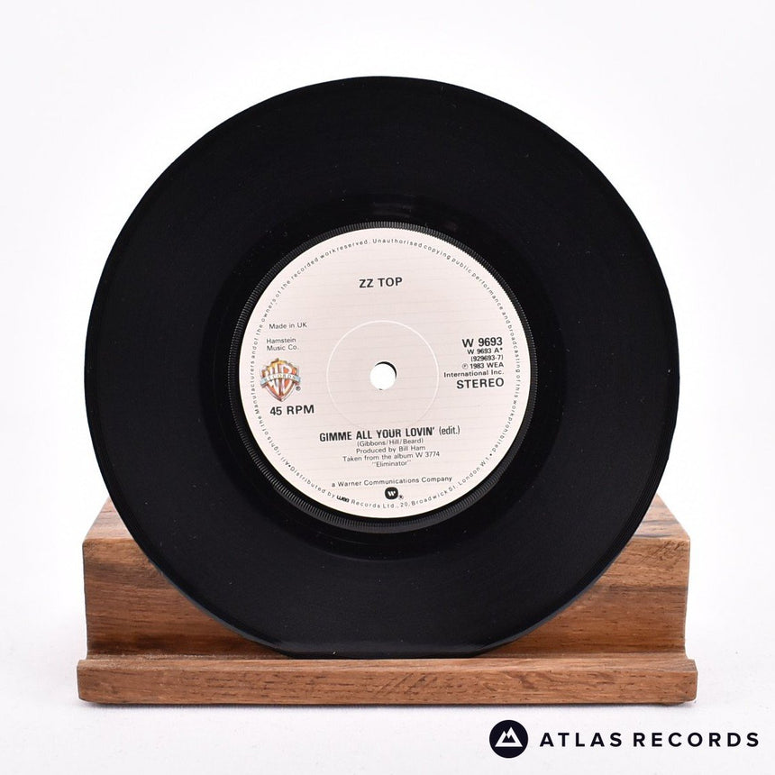 ZZ Top - Gimme All Your Lovin' - 7" Vinyl Record - VG+/EX
